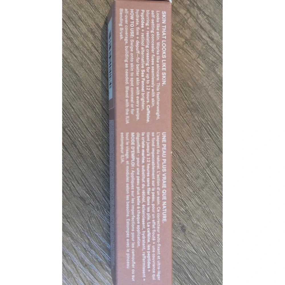 ILIA Skin Blur Serum Concealer Tulle 27O Medium-Deep Olive Undertones 0.2oz NEW